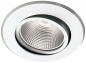 Preview: MOBILUX Schwenkbarer LED-Einbaustrahler MOBiDIM COB POWER 12W R 3000K alu poliert