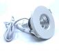 Preview: Mobilux Runde LED-Einbauleuchte MOBiDIM COB CLASSIC IP65 9W R 3000K 45° weiß