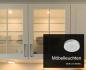 Preview: 3er Set LED Leuchten MOB warmweißes Licht für Möbelbeleuchtung in Chrom Mobilux
