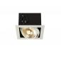 Preview: SLV 115541 KADUX 1 ES111 Downlight, eckig, mattweiss, max. 75W