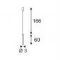 Preview: SLV 152361 MILAN Pendant Pendelleuchte LED 7,5W 3000K rund weiß