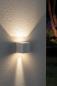 Preview: Außen Wandleuchte Cybo LED eckig 8x8cm Weiß up&down Licht Paulmann 18001