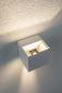 Preview: Außen Wandleuchte Cybo LED eckig 8x8cm Weiß up&down Licht Paulmann 18001