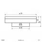 Preview: EVN 23530601 LED GX53 6 W 6000 K Tageslichtweiß 470 lm