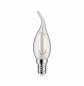 Preview: Paulmann E14 28686 LED Filament Winstoßlampe cosy 250lm 2.8W klar dimmbat warmweißes Licht