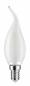 Preview: Paulmann E14 28688 LED Filament Kerze Windstoßlicht cosy 470lm 4.8W satin dimmbar 2700K