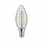 Preview: Paulmann 28707 LED Kerze gedreht E14 4.7W wie 40W klar 2700K warmes Licht