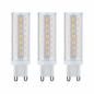 Preview: 3er-Pack Paulmann 28801 Stiftsockel  Lampen G9 470lm 5W wie 40W 4000K neutralweißes Licht