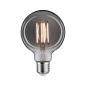 Preview: Paulmann 28865 Vintage dimmbare E27 retro Filament LED Globe 8W extra warmweiß Rauchglas