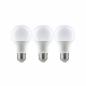 Preview: Paulmann 28871 3er-Pack Standard LED Birne E27 8W warmweiß Opal