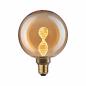 Preview: Paulmann 28881 Inner Glow Edition E27 retro vintage LED Globe Helix 3,5W extra warmweiß Gold