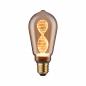 Preview: Paulmann 28885 Inner Glow Edition E27 retro vintage LED Kolben Helix 3,5W extra warmweiß  Gold