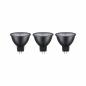 Preview: 3er Set Paulmann 28912 LED Reflektor GU5,3 modern 6W warmweiß Grau