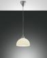 Preview: Nice Pendelleuchte dimmbar Amber Opalglasschirm Ø26cm von Fabas Luce