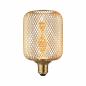 Preview: Paulmann 29084 Metallic Glow Standard 230V LED Leuchtmittel Zyl E27 Helix 130lm 3,5W 1800K Messing