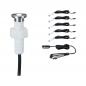 Preview: Paulmann 93694 Outdoor Plug & Shine Einbauleuchte Set MicroPen II 5x0,22W IP67 3000K Edelstahl