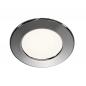 Preview: SLV 112222 DL 126 LED Einbauleuchte rund chrom 3W 3000K