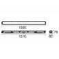 Preview: SLV 1010828 WATERPROOF P 1500 81 830/840/850 ML HF EM 3H IP66 – 26W LED Feuchtraumleuchte CCT 3000/4000/5000K HF mit Notlicht 3h