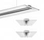 Preview: Siteco Vega® 11, direkt/indirekt strahlend, Lichtfarbe 840, DALI, Masterleuchte mit Licht- und Bewegungssensor