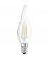 Preview: Aktion: Nur noch angezeigter Bestand verfügbar OSRAM LED Retrofit Classic BA 25 CL 2.8W 2700K E14 Kerze -