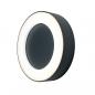 Preview: Moderne Runde LEDVANCE LED Terrassenleuchte Endura Style Ring anthrazit