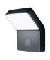 Preview: OSRAM LED Außen Wandleuchte Endura Style Wall Wide mit unauffälligem Sensor in Anthrazit IP44