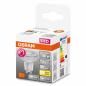 Preview: OSRAM LED PAR16 GU10 Strahler dimmbar 36° Ausstrahlwinkel 4,5W wie 50W warmweißes Licht mit veränderbarer Farbtemperatur