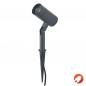 Preview: OSRAM Erdspießstrahler Endura Classic Garden Spot Spike aus Aluminium in Dunkelgrau - kann mit einfacher oder smarter Lampe bestückt werden, ausrichtbarer Leuchtenkopf, Schutzklasse IP54