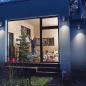 Preview: LEDVANCE Wandleuchte Endura Classic Cube in Silber mit verstellbarem Lampenkopf
