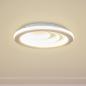 Preview: Osram LED-Deckenleuchte Orbis Spiral Oval 485mm 37W weiß Warmweißes Licht - direktes & indirektes Licht, sehr homogene Lichtverteilung
