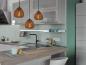 Preview: OSRAM Pendelleuchte Decor Paper Drop aus Papier in Tropfenform mit E27 Fassung beige 3-flammig