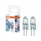 Preview: 2er OSRAM G4 Lampe PIN für Backöfen dimmbar 10W 2800K warmweißes Licht 12V - Kein LED