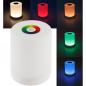 Preview: ChiliTec LED Akku-Tischleuchte mit Touch-Funktion Höhe 113mm, Warmweiß + RGB