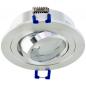 Preview: EVN 506014 Schwenkbare Deckeneinbauleuchte Aluminium 12 V 20° Einbaudurchmesser 80 mm