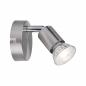 Preview: Paulmann 66743 Spotlight Carolina Wand- und Deckenstrahler Nickel