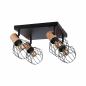 Preview: Paulmann 66769 Deckenstrahler Lanka E14 modern 20W dimmbar Schwarz