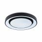 Preview: Paulmann 70545 LED Deckenleuchte Rainbow mit Regenbogeneffekt 38,5W dimmbar Schwarz/Weiß