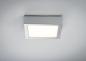 Preview: Kleines modernes LED Deckenplanel Lunar 17x17cm von Paulmann 70648 in Chrom Alu
