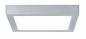 Preview: LED-Deckenpanel Lunar 30x30cm Chrom Alu für stilvolle Wohnraumbeleuchtung Paulmann 70650