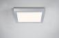 Preview: LED-Deckenpanel Lunar 30x30cm Chrom Alu für stilvolle Wohnraumbeleuchtung Paulmann 70650