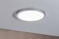 Preview: Paulmann LED Deckenpanel Atria rund LED-Panel 30cm 4000K Chrom 70934