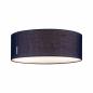 Preview: Blaue Stoff Deckenleuchte Mari rund Paulmann 70951