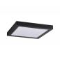 Preview: Paulmann Abia LED-Panel 22W 2200 lm 2700K warmweiß nicht dimmbar 300 x 300 mm schwarz matt
