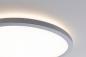 Preview: Paulmann 70991 Atria Shine LED-Panel 16W 1600 lm 3000K warmweiß nicht dimmbar Ø 293 mm chrom matt