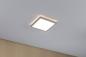 Preview: Paulmann 70993 Ultraflache eckige Deckenleuchte Atria Shine mit Backlight Technik