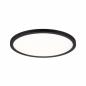 Preview: Paulmann 70998 LED Panel Atria Shine Backlight rund modern schlicht warmweiß Schwarz