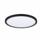 Preview: Paulmann 70998 LED Panel Atria Shine Backlight rund modern schlicht warmweiß Schwarz