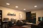 Preview: Paulmann 70998 LED Panel Atria Shine Backlight rund modern schlicht warmweiß Schwarz
