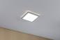 Preview: Paulmann 71007 LED Panel Atria Shine Backlight eckig 190x190mm modern neutralweiß Chrom matt