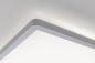 Preview: Paulmann 71010 LED Panel 3-Stufen-dimmbar Atria Shine Backlight eckig 580x200mm modern neutralweiß Chrom matt dimmbar